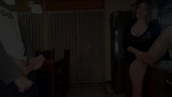 Scorching Stepmom Fucks Her Boyfriend's Son And Let Him Cum Inside Her Ass.